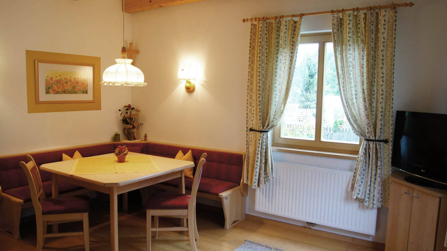 Appartement Fuchs in Schladming – Essbereich