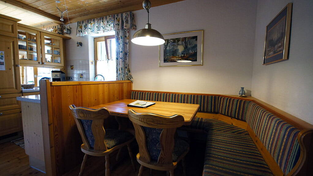 Appartement Lisa B in Rohrmoos – Essbereich