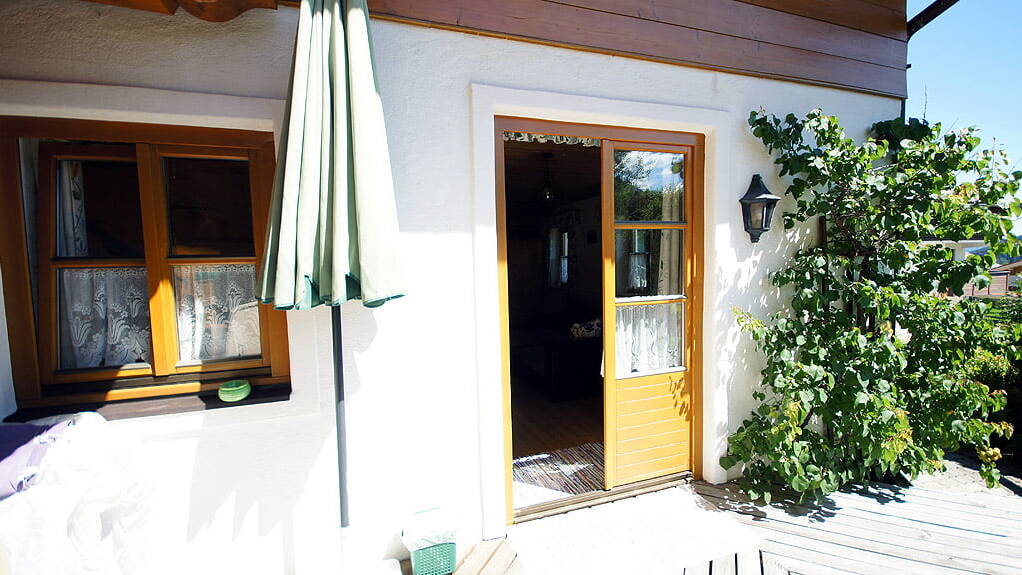 Appartement Lisa B in Rohrmoos – Terrasse