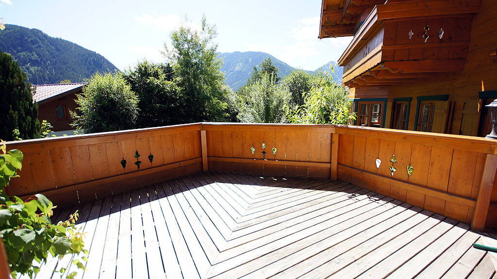 Appartement Lisa B in Rohrmoos – Terrasse